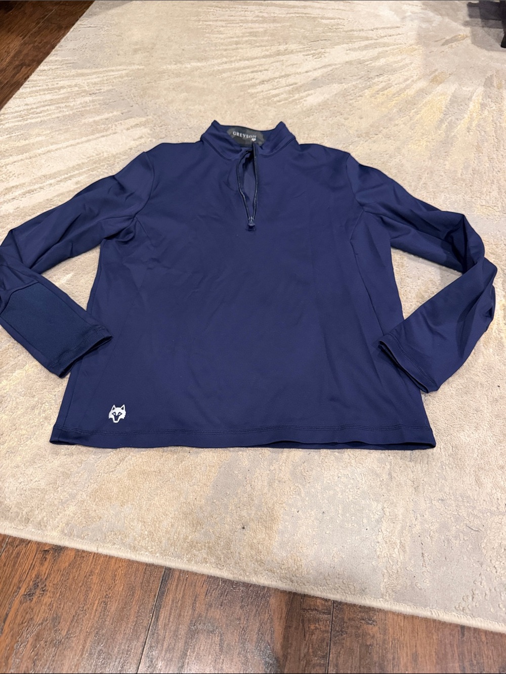 Greyson‎ Sequoia navy Quarter-Zip
Midweight Performance Quarter-Zip size S GUC